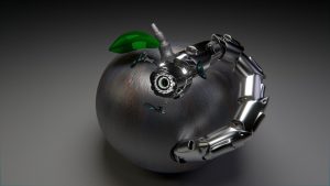 Robot Worm Apple Graphic Trojan Computer Graphics
