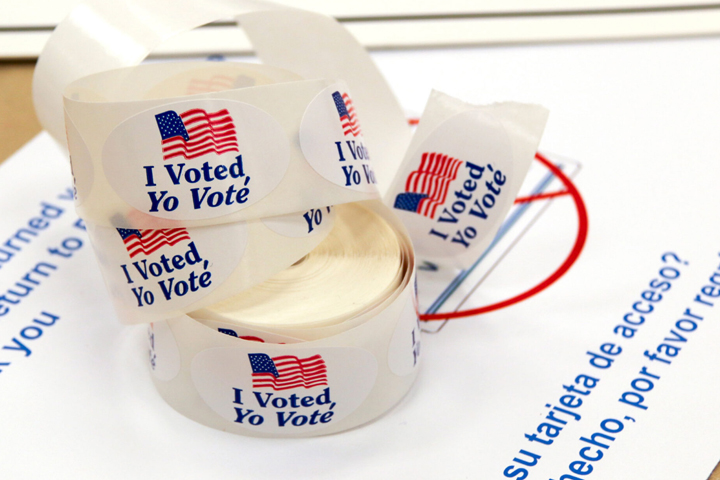 I voted stickers